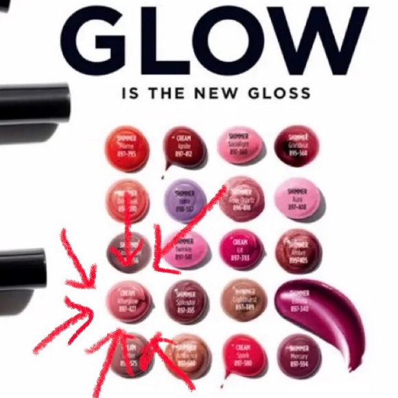 NEW Lot of 2x [Avon] True Color Lip Glow Lipgloss Cream in Afterglow Pink - Picture 5 of 6